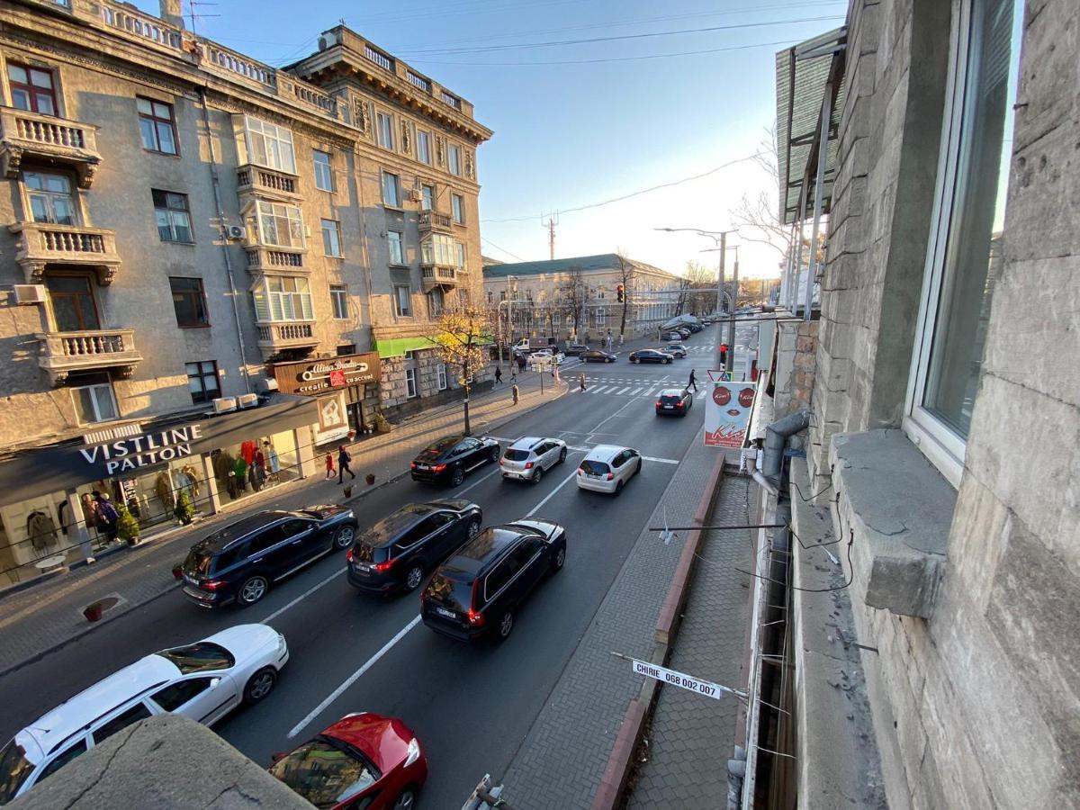 Stefan Cel Mare Boulevard Ultracentral Apartments In The Center Chisináu Exterior foto