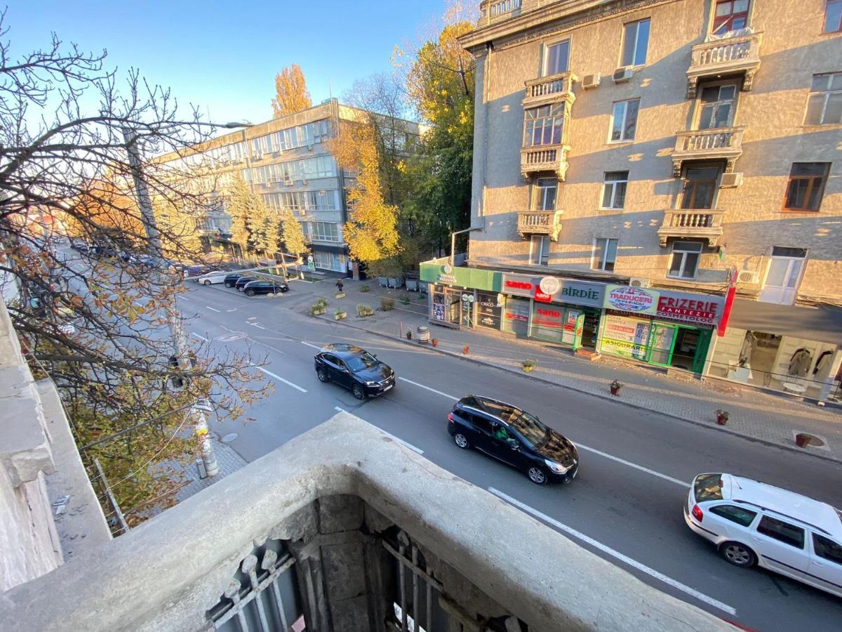 Stefan Cel Mare Boulevard Ultracentral Apartments In The Center Chisináu Exterior foto